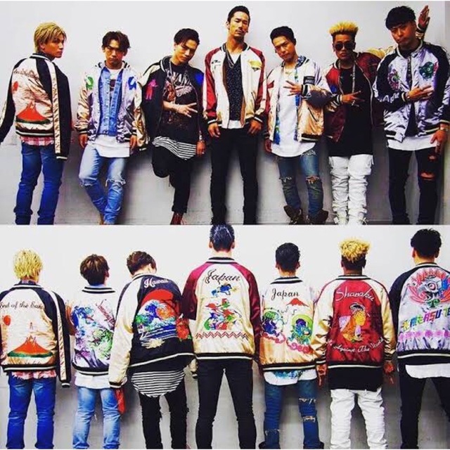 希少 STUDIO SEVEN リバーシブル スカジャン 三代目 登坂広臣着用の