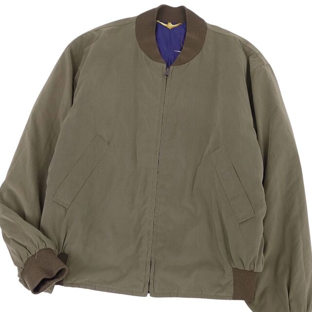 HERMES - 美品 Vintage エルメス HERMES ブルゾン ボンバージャケット