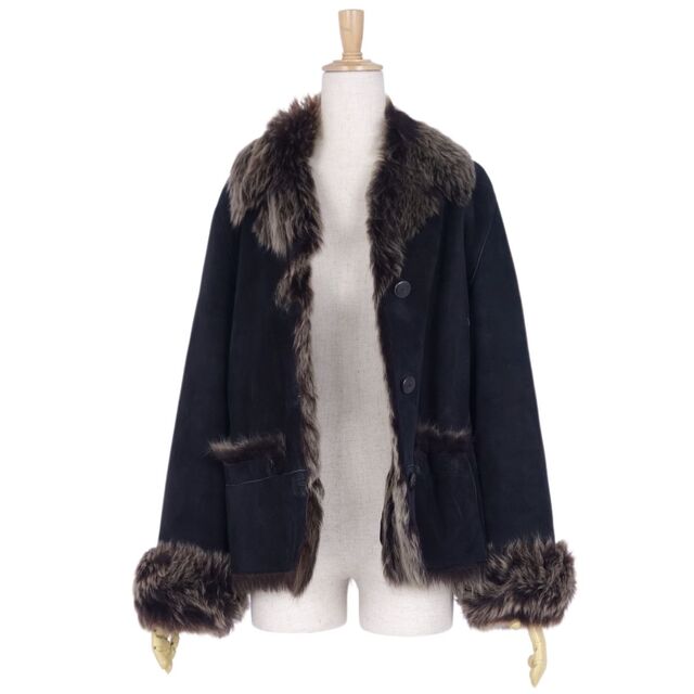 Bally - 美品 バリー BALLY コート ムートン ジャケット レディース