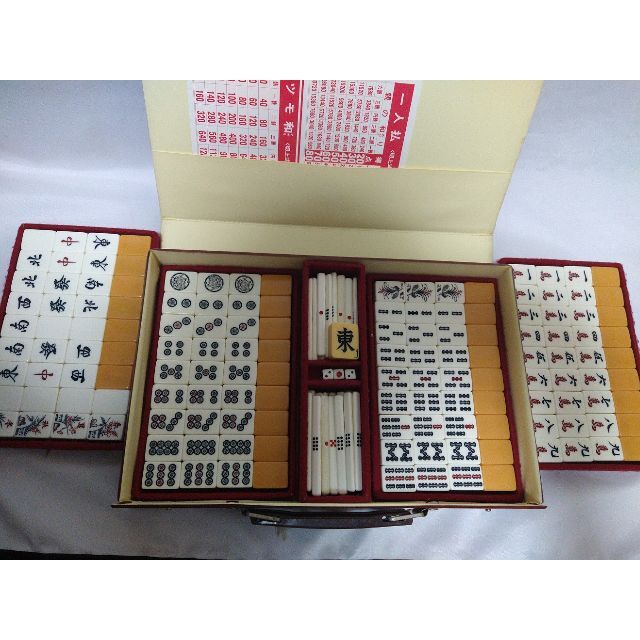 洗浄済み】骨董品 麻雀牌 虎牌 希少の通販 by self｜ラクマ