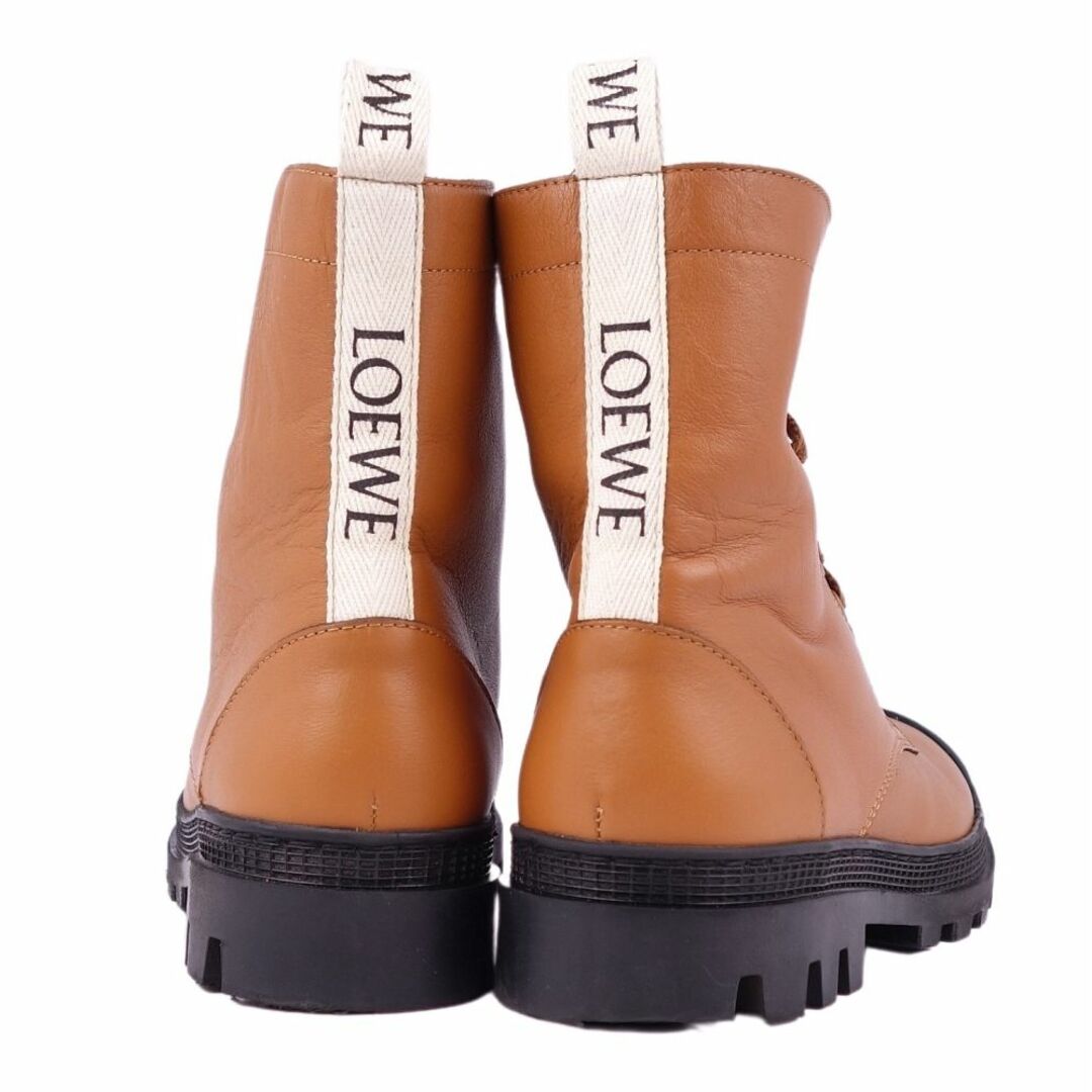 LOEWE - 美品 ロエベ LOEWE ブーツ コンバットブーツ グログランタグ