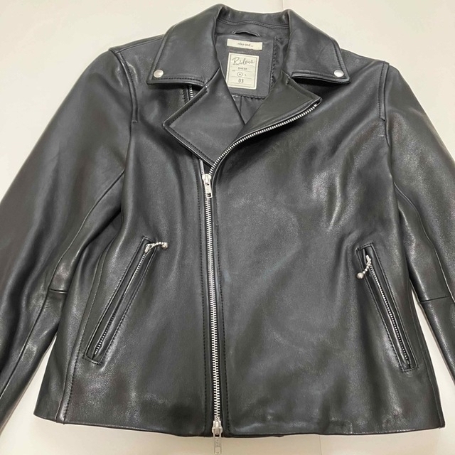 niko and - 本革 シープ ライダースの通販 by りん's shop