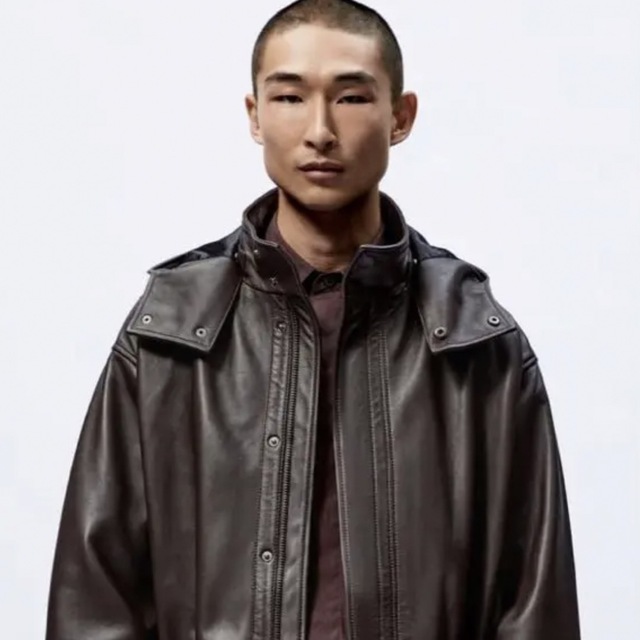 STUDIO NICHOLSON - Studio Nicholson × ZARA レザーパーカの通販 by