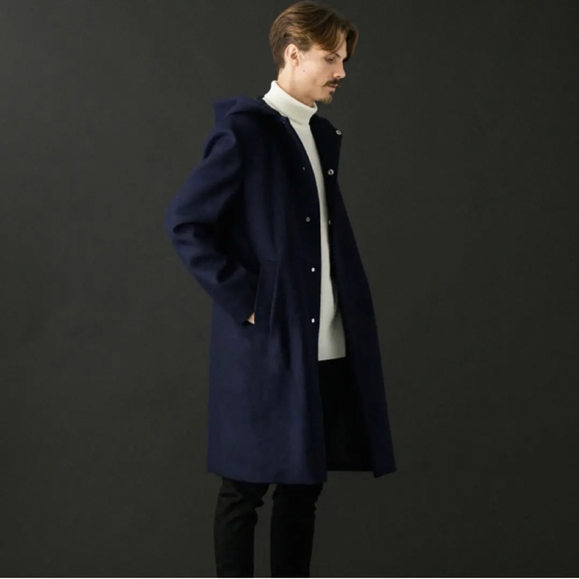 UNITED TOKYO - UNITED TOKYOコートフード サイズ1 ネイビーの通販 by