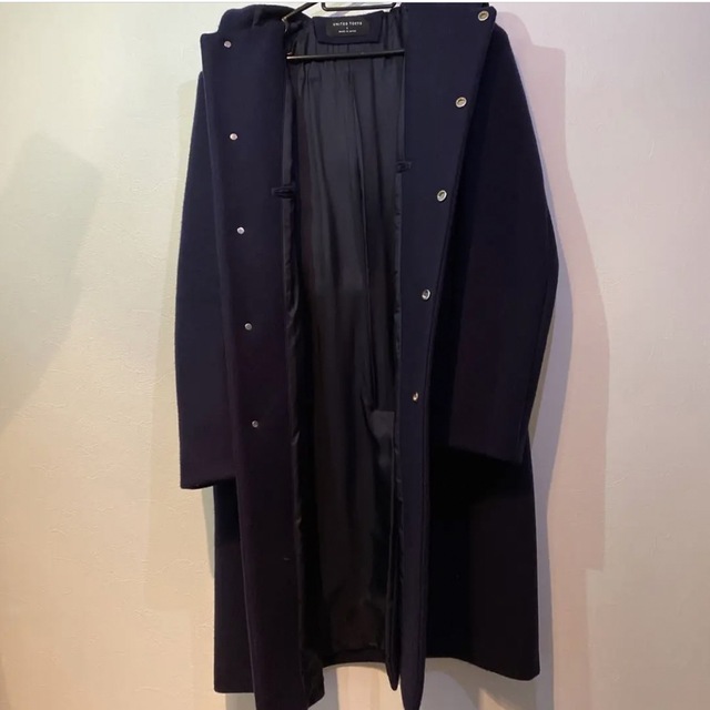 UNITED TOKYO - UNITED TOKYOコートフード サイズ1 ネイビーの通販 by