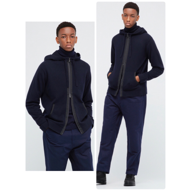 UNIQLO - 新品 ユニクロ ジルサンダー +J カシミヤブレンドパーカ ジル