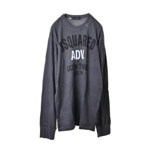 DSQUARED2（Tシャツ/カットソー(七分/長袖) ・ グレー/灰色系）の
