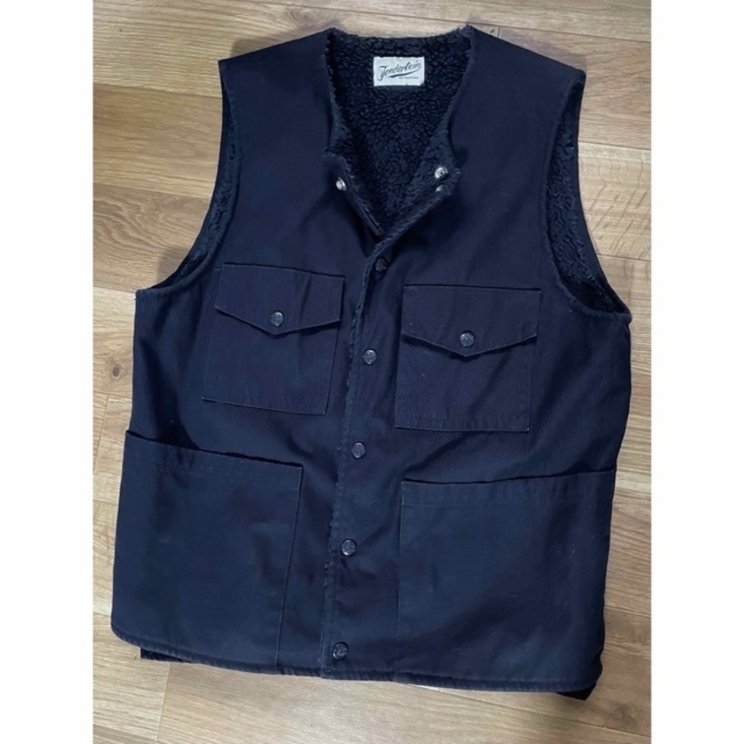 TENDERLOIN - Tenderloin テンダーロイン Navy 裏ボアベストの通販 by
