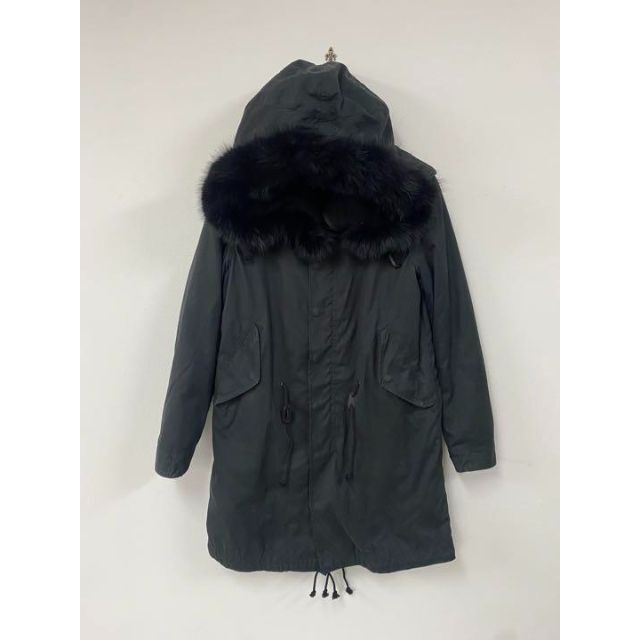 KAZUYUKI KUMAGAI ATTACHMENT - アタッチメント モッズコート BLACK M