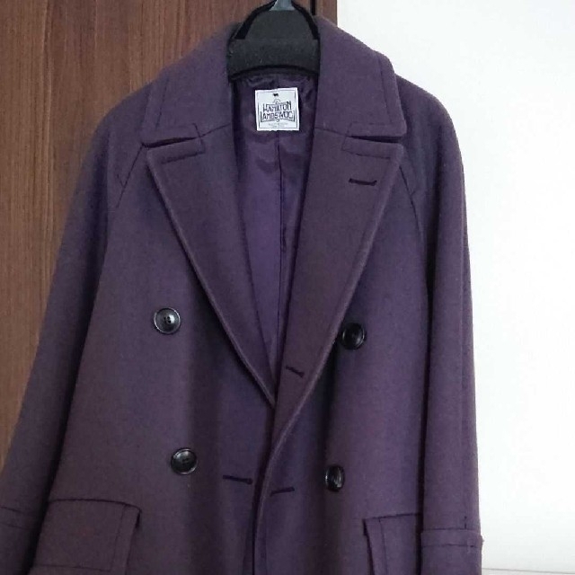 BEAUTY&YOUTH UNITED ARROWS - BY∴ HAMILTON WOOL MIX メルトンロング