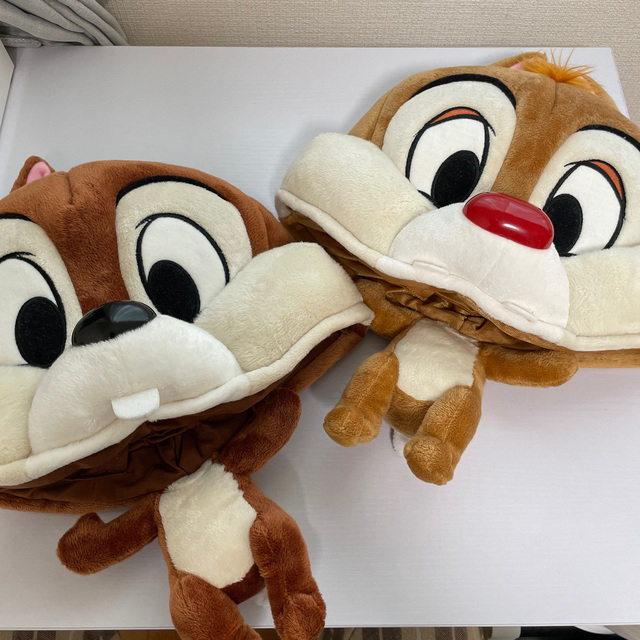 チップ&デール - ディズニーファンキャップ チップとデールセットの