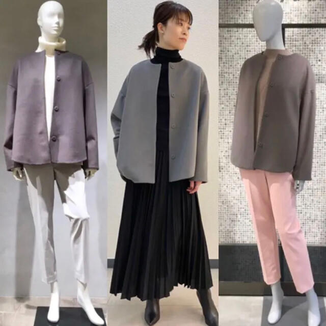 Theory luxe - theory luxe 2021年購入 ノーカラーコートの通販 by