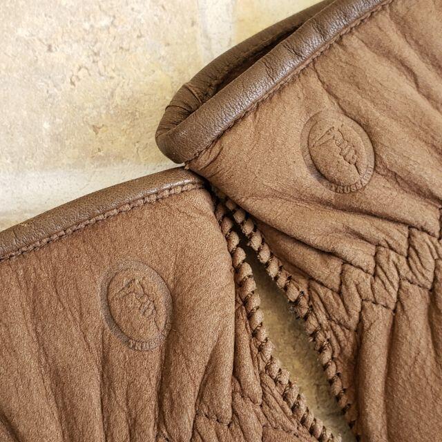 Trussardi - トラサルディ ☆ スエードレザー グローブ 手袋 ブラウン
