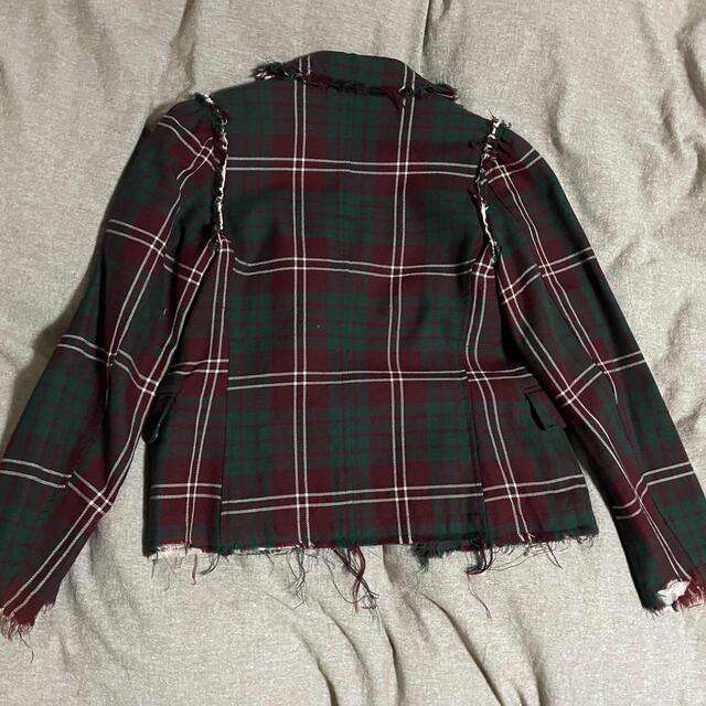 COMME des GARCONS - tricot comme des garcons チェックジャケットの