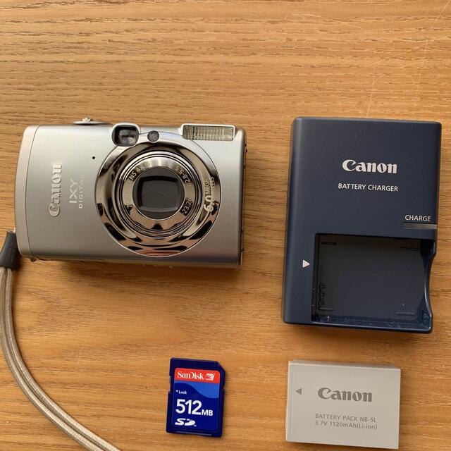 Canon - キヤノン Canon IXY 800IS デジカメ SDカード付の通販 by