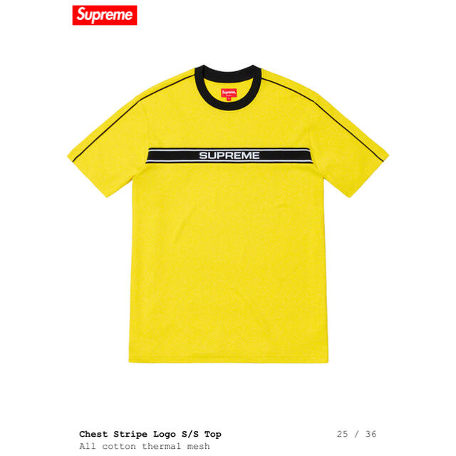 Supreme - Supreme Chest Stripe Logo S/S Topの通販 by クリス西村's