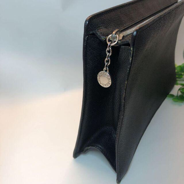 BVLGARI - BVLGARI ブルガリ セカンドバッグ クラッチバッグ ブラック