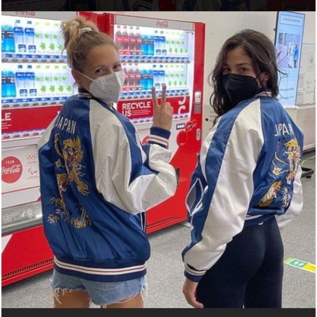 スカジャン LL 東京オリンピック2020 限定品 正規品 横須賀 JAPANの