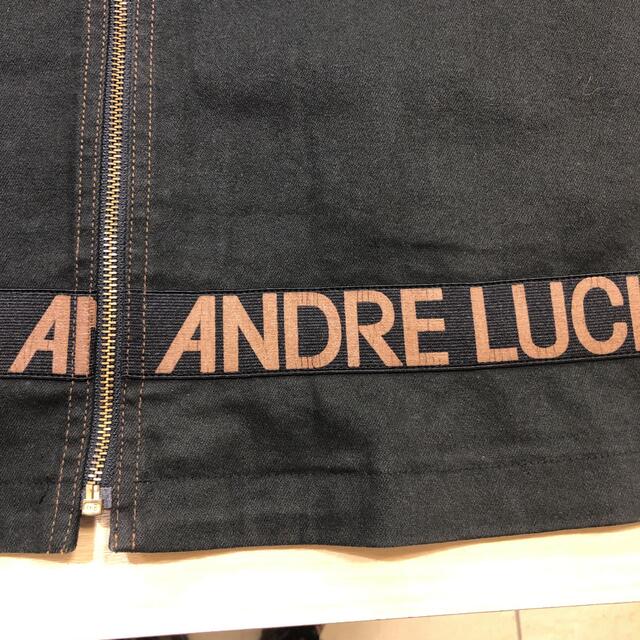 ANDRE LUCIANO - ANDRE LUCIANO アンドレルチアーノ ロゴ入りコートの