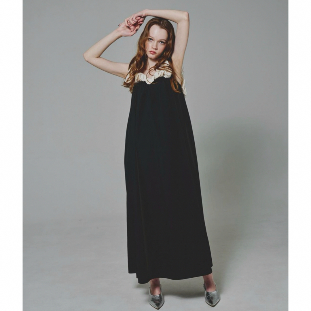 SNIDEL - the toe ERIE FRILLS ONEPIECE ベージュの通販 by niko's