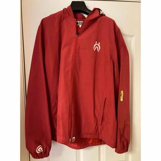 A BATHING APE（ナイロンジャケット ・ レッド/赤色系）のフリマ