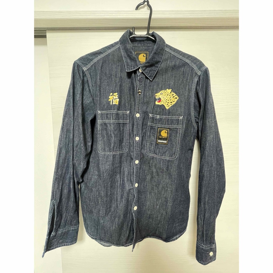 NEIGHBORHOOD - ネイバーフッド×カーハート デニムシャツ インディゴ M