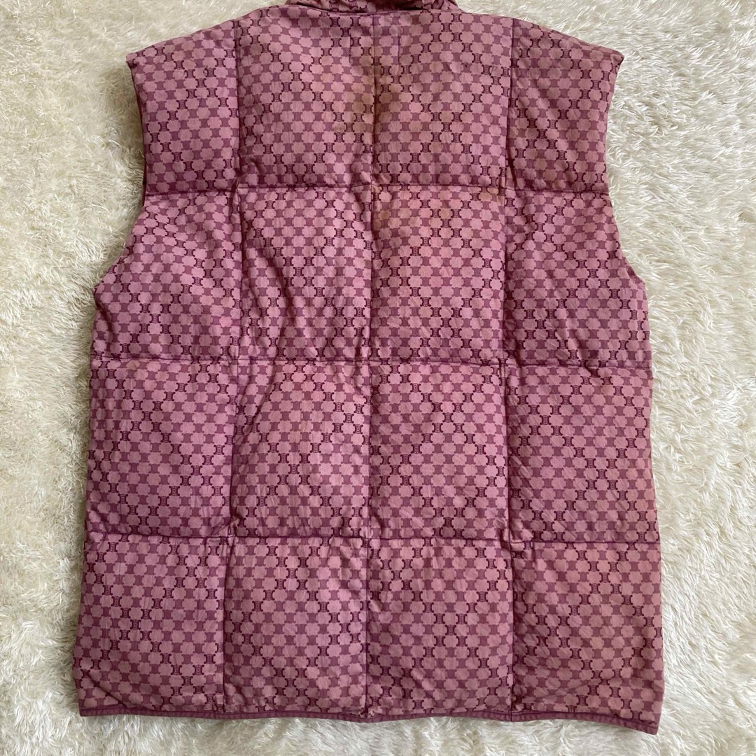 CELINE - 【レア】CELINE セリーヌ ダウンベスト 西川ダウン ピンク