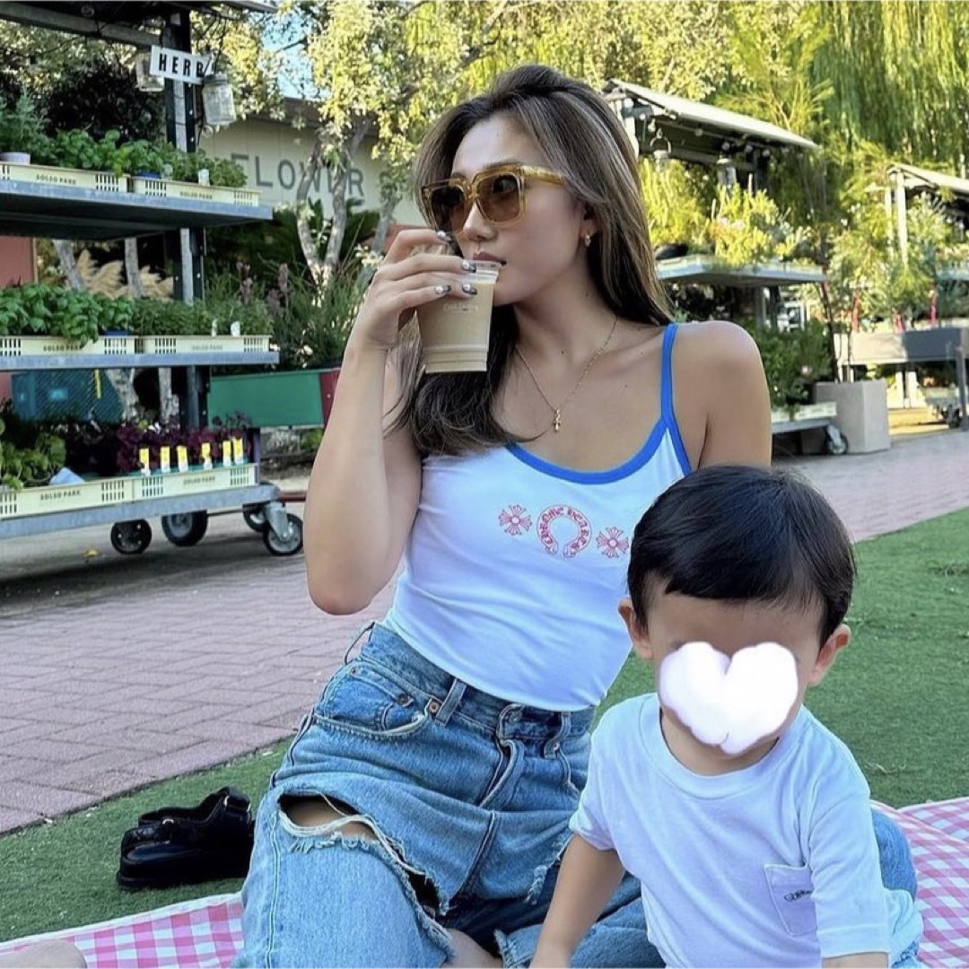 Chrome Hearts - クロムハーツ キャミソール 白の通販 by 又来綾