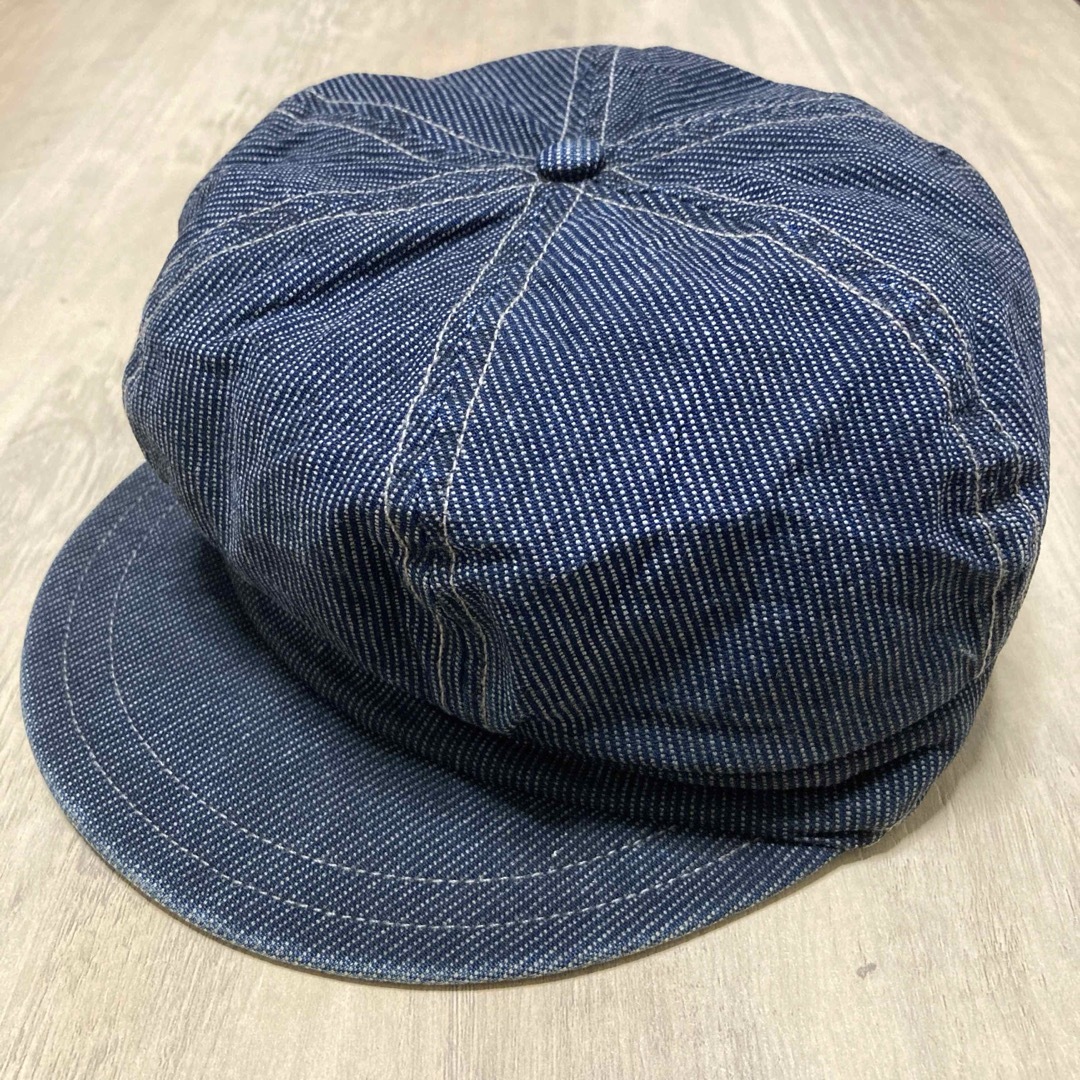 RRL ダブルアールエル ストライプ キャスケット ワークキャップ RRL