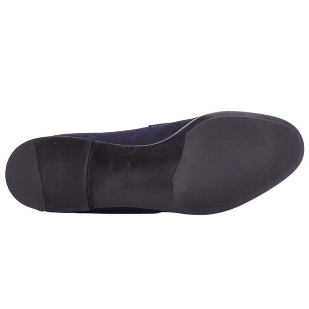 PRADA - 極美品 プラダ PRADA ローファー スウェード レザー シューズ