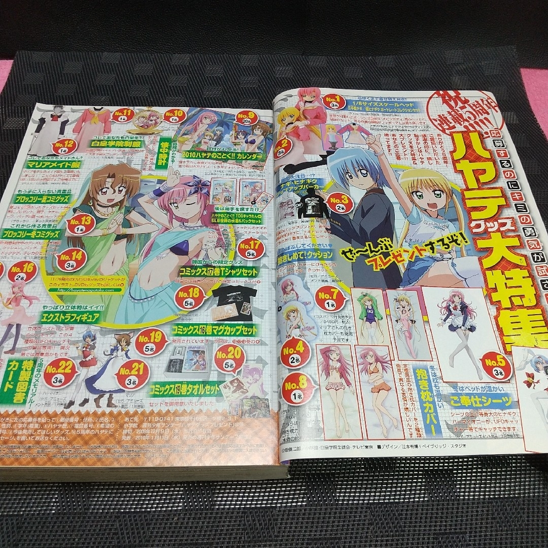 小学館 - 週刊少年サンデー 2009年52号※ハヤテのごとく 巻頭カラー
