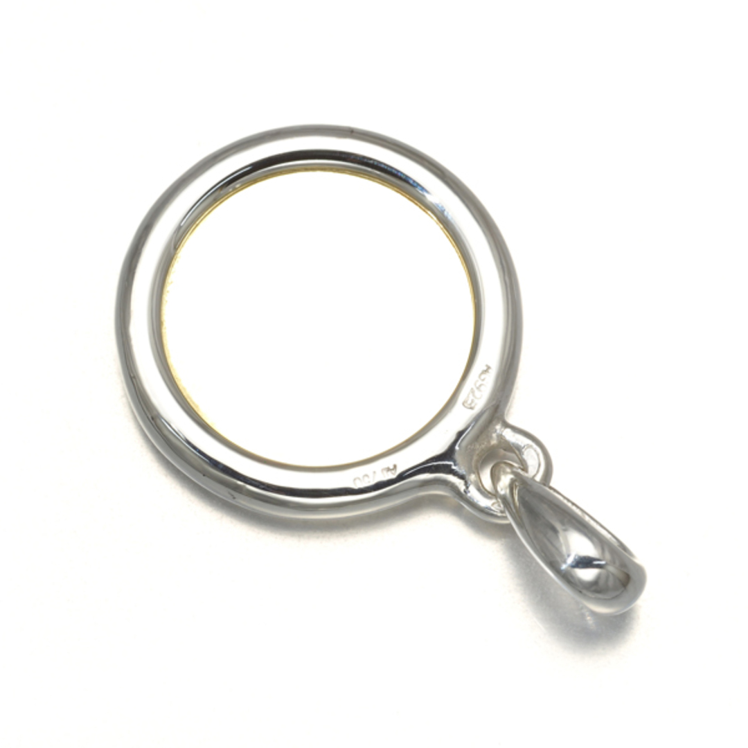 HERMES - エルメス ペンダントトップ セリエ シルバー 925/K18YG 大幅