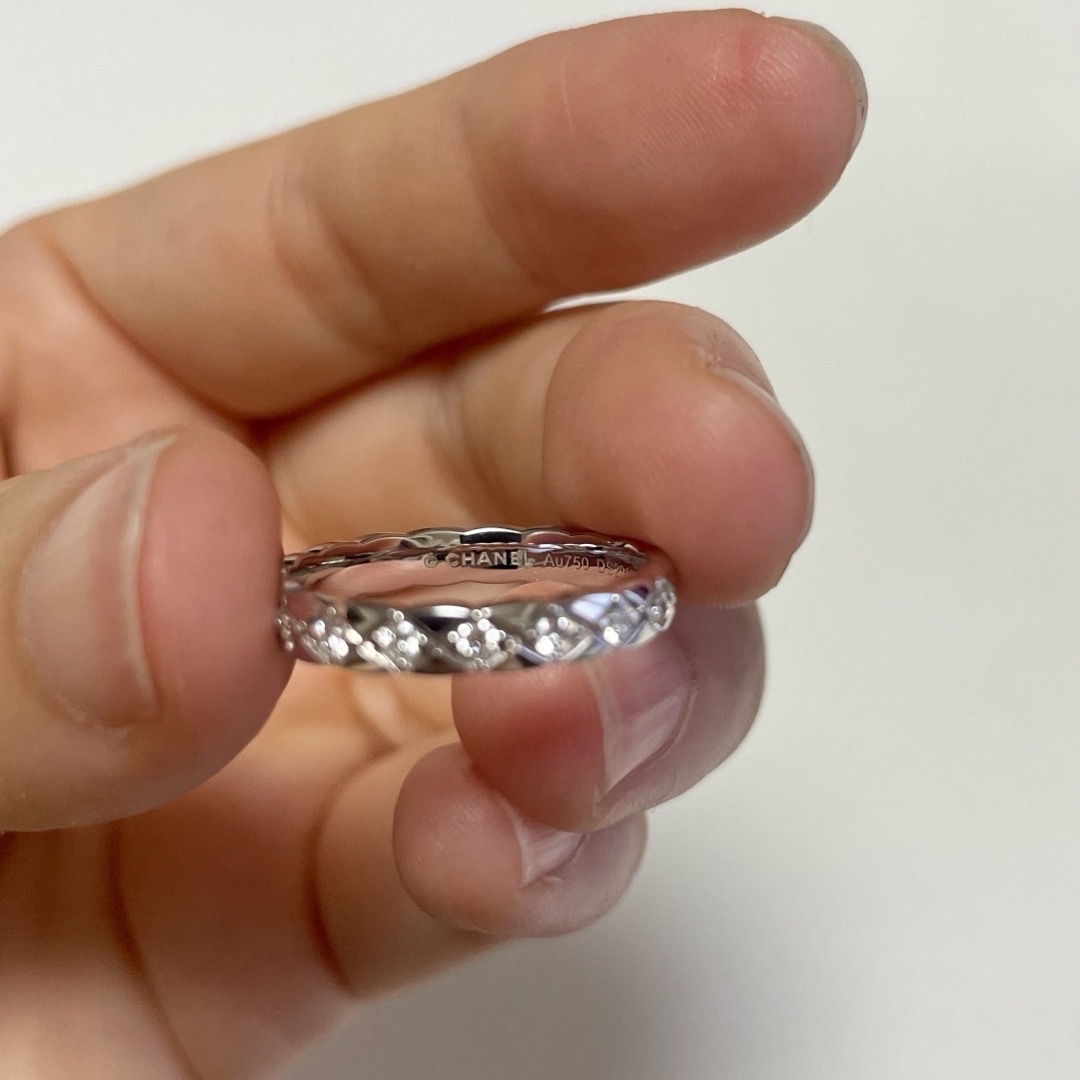 CHANEL - 【新品】ココ クラッシュ ミニ WG ダイヤ 52 シャネル 指輪の