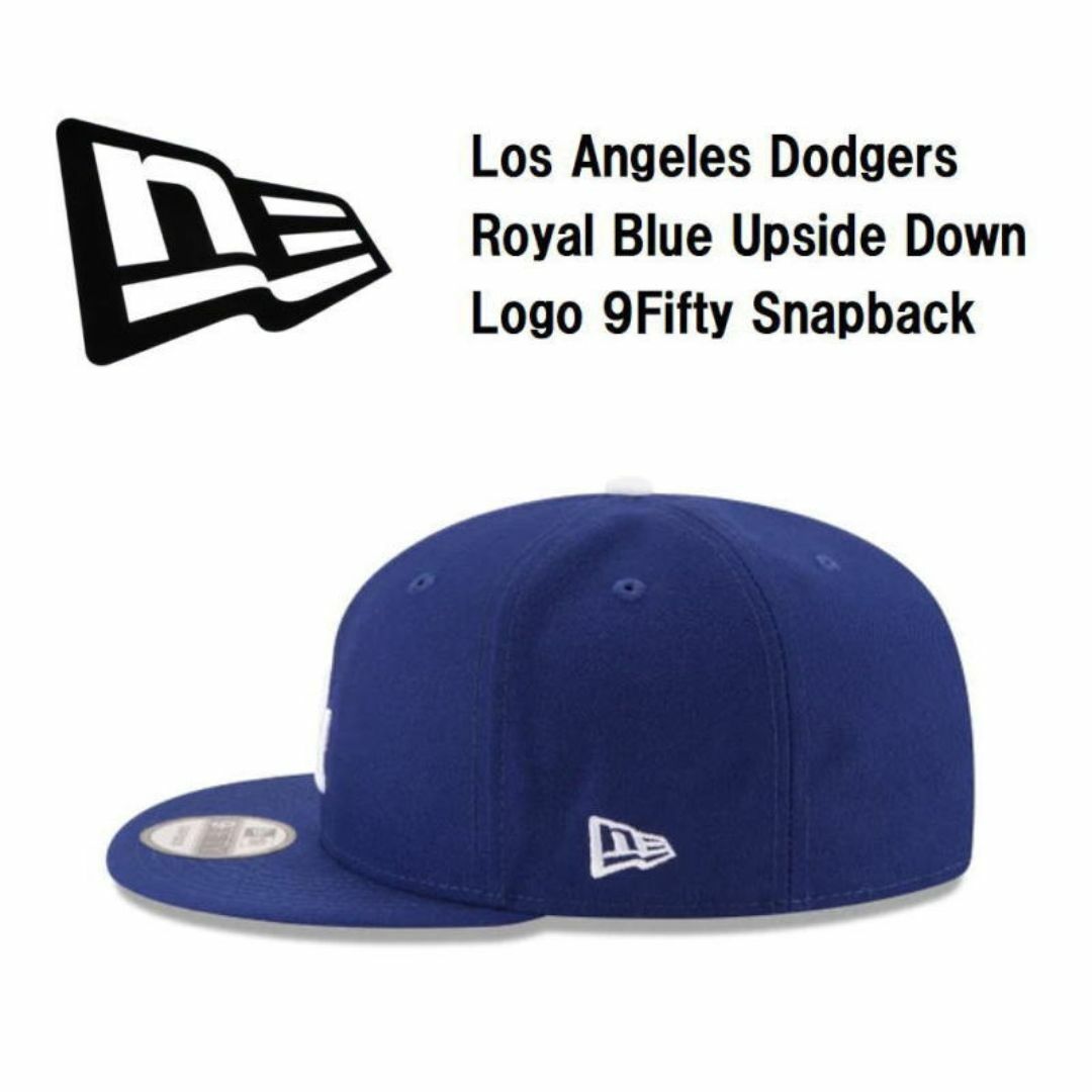 NEW ERA - 新品 海外限定 LA 反転 UPSIDE DOWN ドジャースブルーOTC950