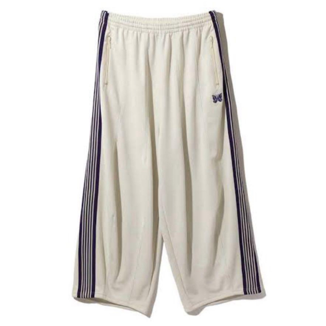 Needles - needles 23ss トラックパンツ ヒザデル H.D アイスホワイト