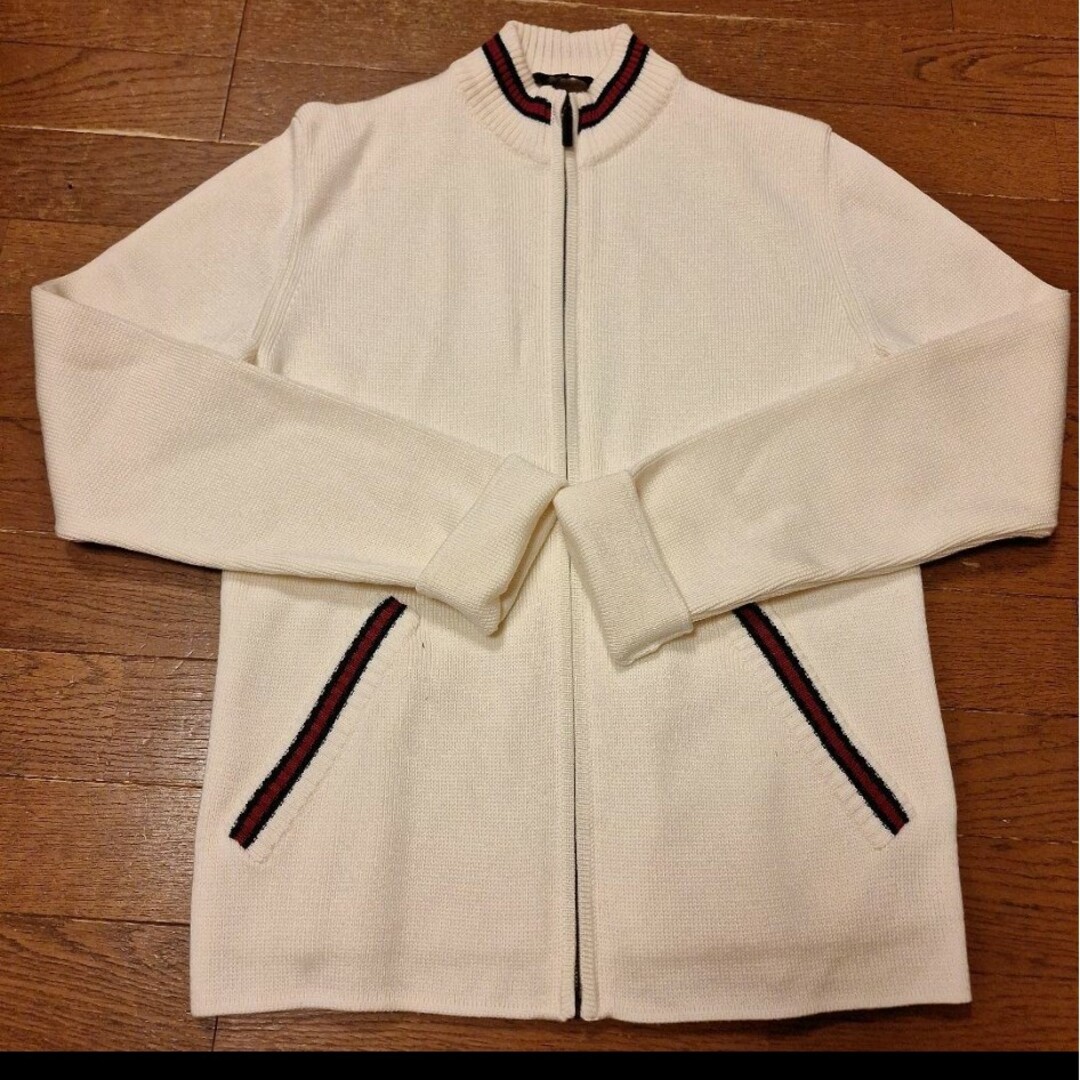 GUCCI - 未使用 グッチ GUCCI シェリーライン ジップアップ セーター M