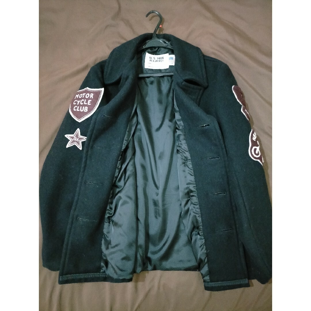 schott - Schott MOTOR CYCLE ワッペン Pコート 38 M の通販 by はる