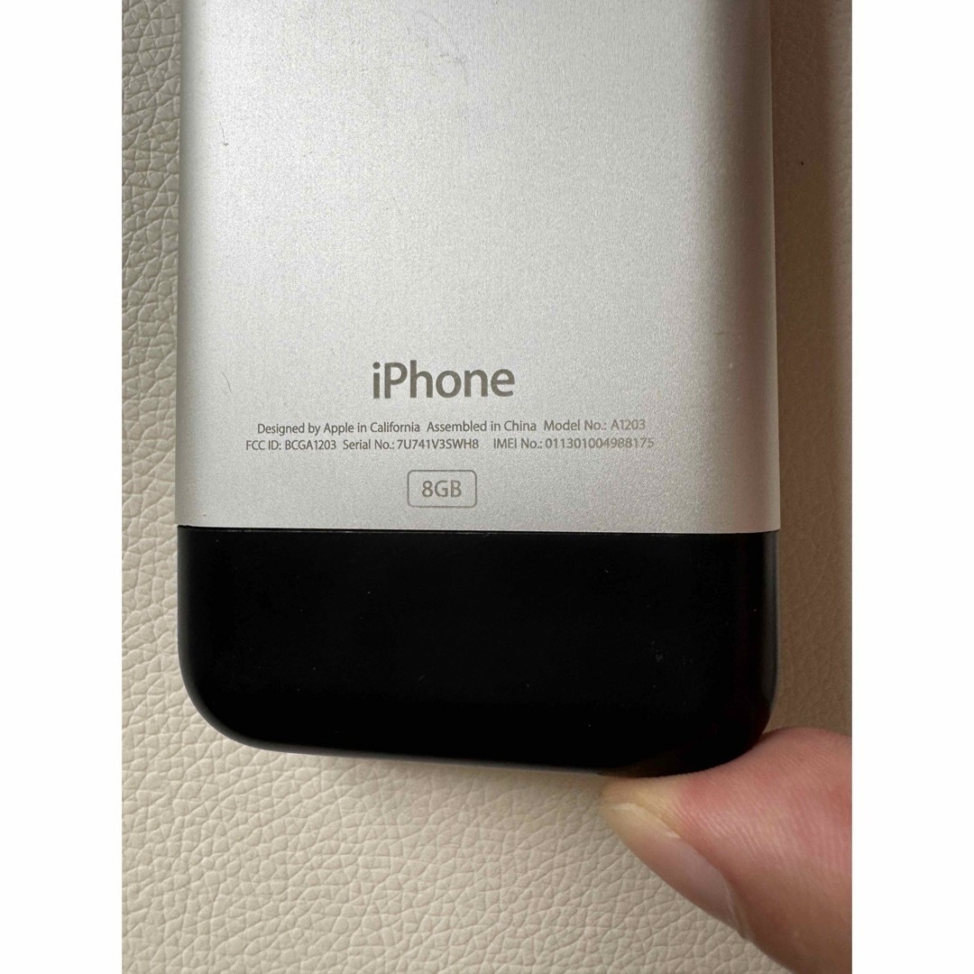 iphone 2g 初代 SIM フリー 8Gの通販 by Samurai｜ラクマ