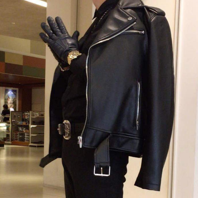 ZARA - zara サンローラン型 ライダースジャケット定価2万円以上