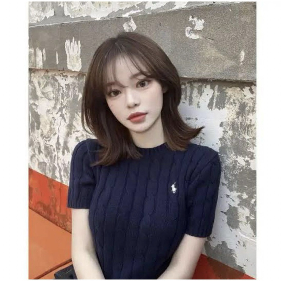 POLO RALPH LAUREN - ポロ ラルフローレン ニット ケーブル 半袖ニット