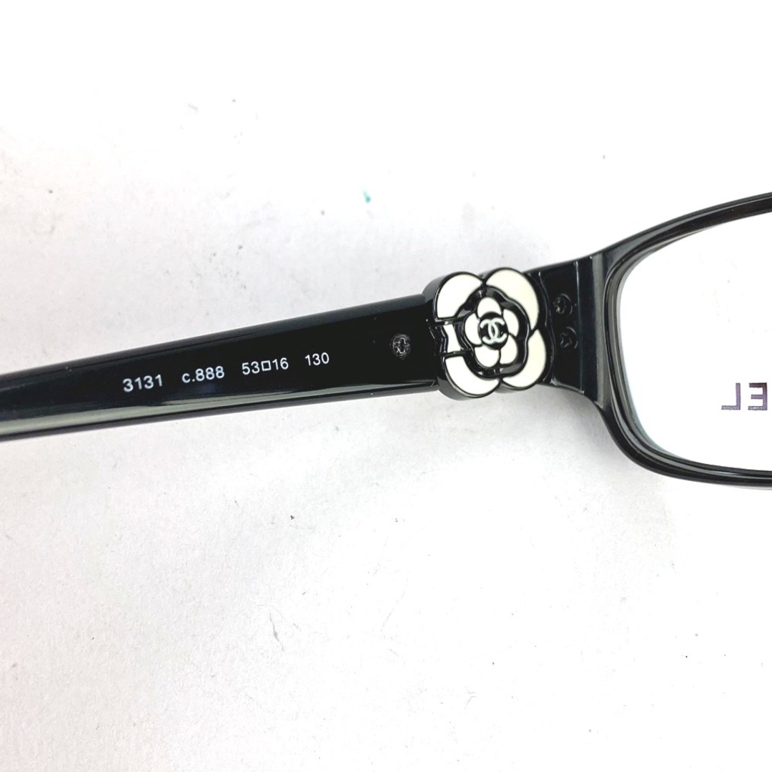 CHANEL - □新同□ シャネル 眼鏡 カメリア ココマーク ブラック 黒