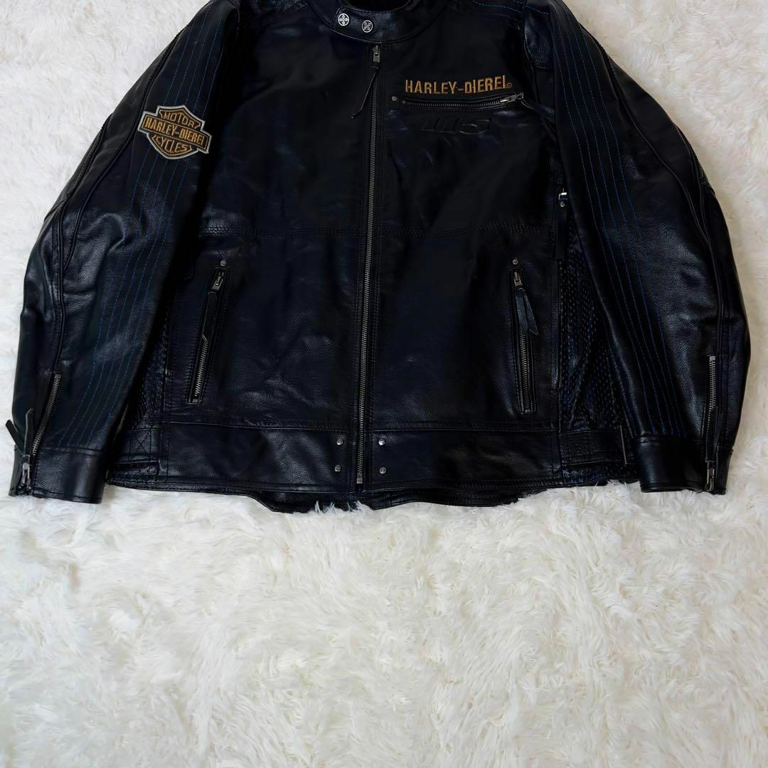 極美品 ハーレーダビッドソン 115周年記念レザージャケット