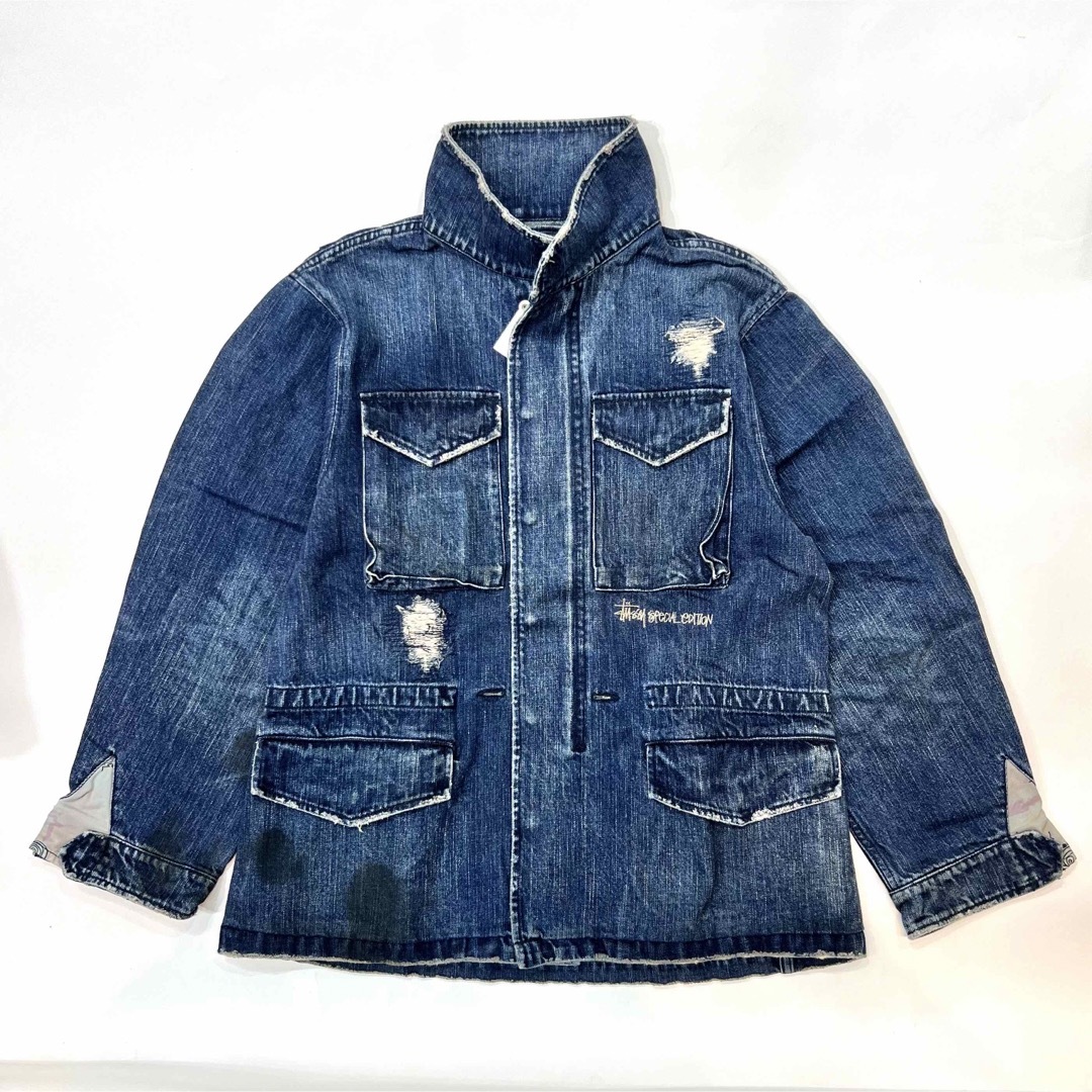 STUSSY - 【ステューシー】 大阪南チャプト 10周年記念 ダメージデニム