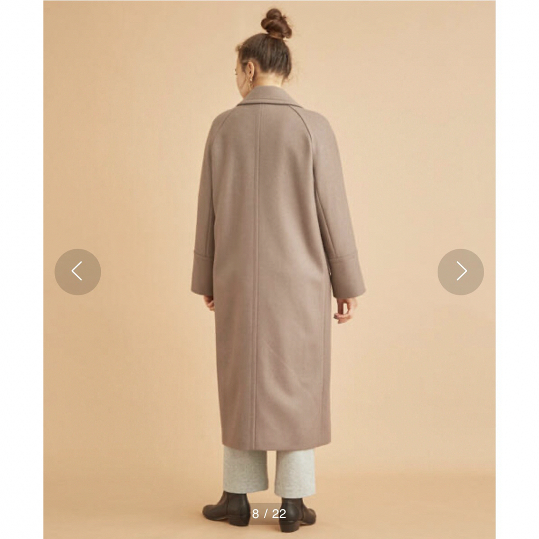 BEAUTY&YOUTH UNITED ARROWS - HAMILTON WOOL MIX メルトンロングP