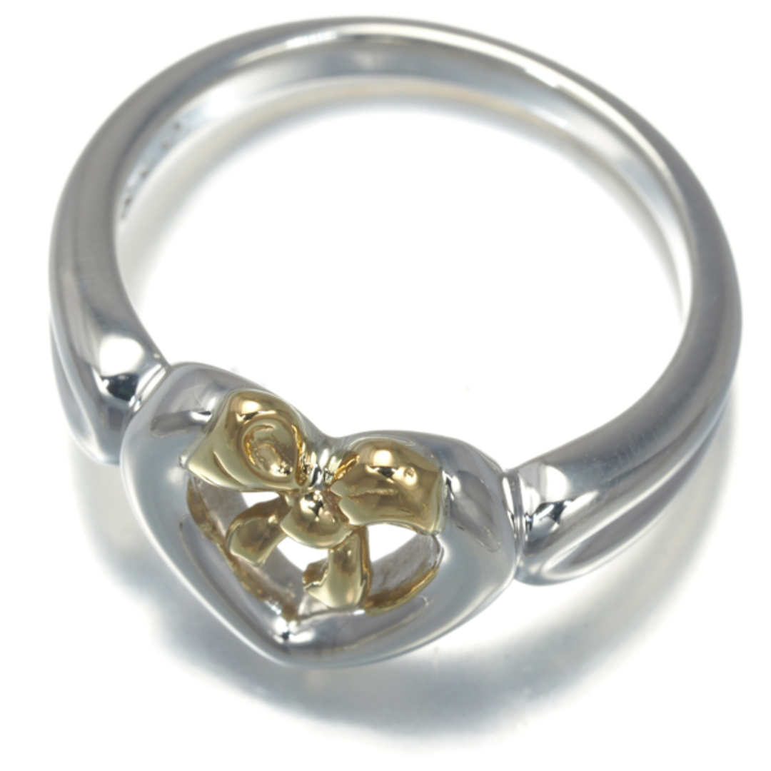 Tiffany & Co. - ティファニー リング ハートリボン 8.5号 シルバー