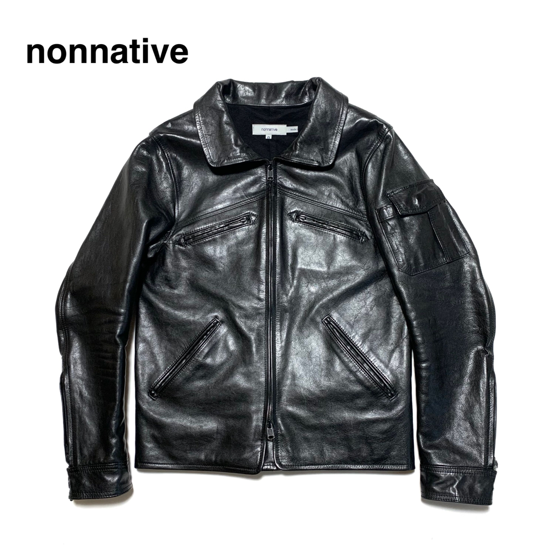 nonnative - ☆良品 ノンネイティブ レザー シングル ライダース