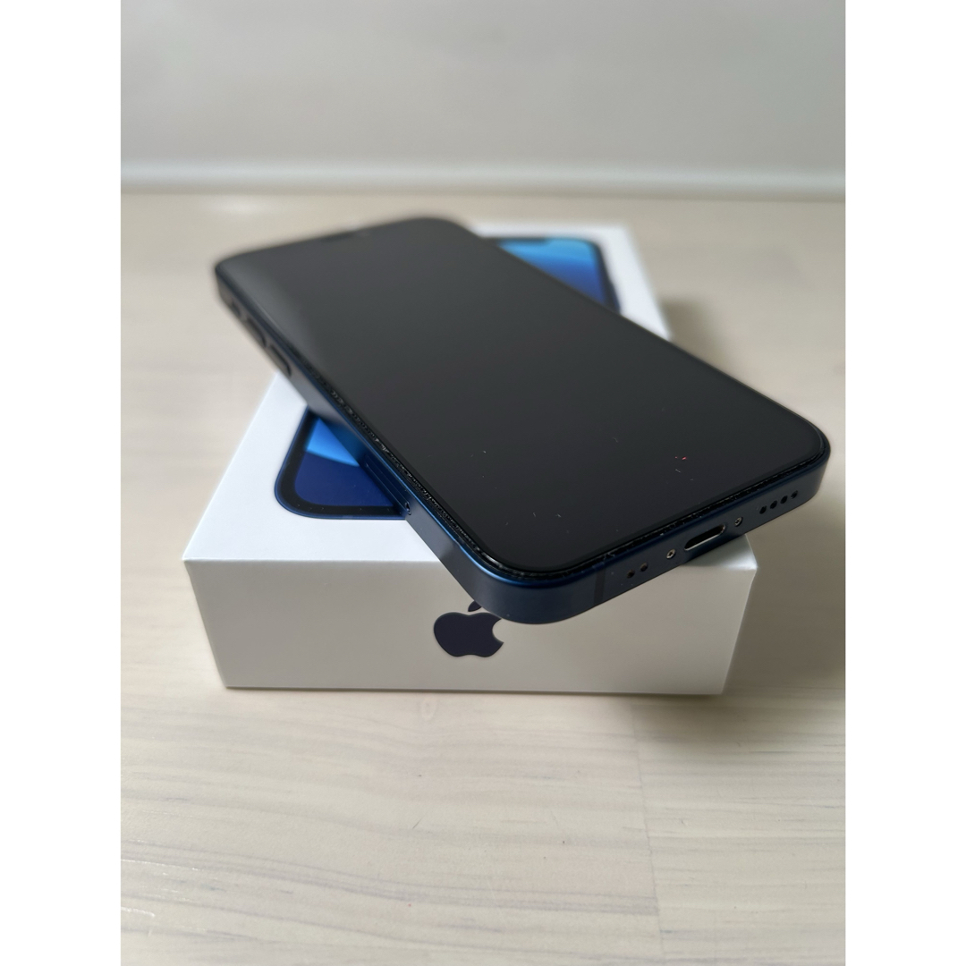 iPhone - iPhone 12 mini 64GB ブルー（青） +保護フィルム1枚付きの