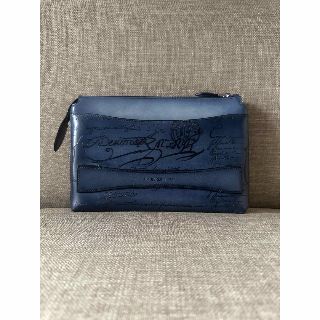 BERLUTI - 定価35,8万 ベルルッティ テルシオ レザー セカンドバッグ