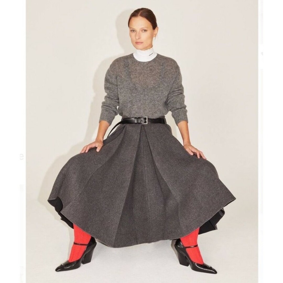 PRADA - PRADA プラダ タートルニット ダークグレー 40サイズの通販 by