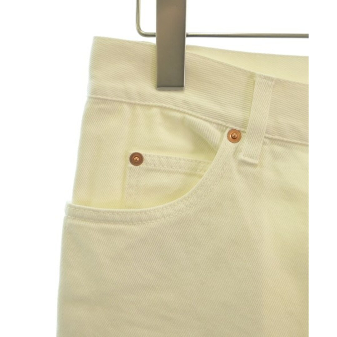 GUCCI - GUCCI グッチ デニムパンツ 30(M位) 白(デニム) 【古着